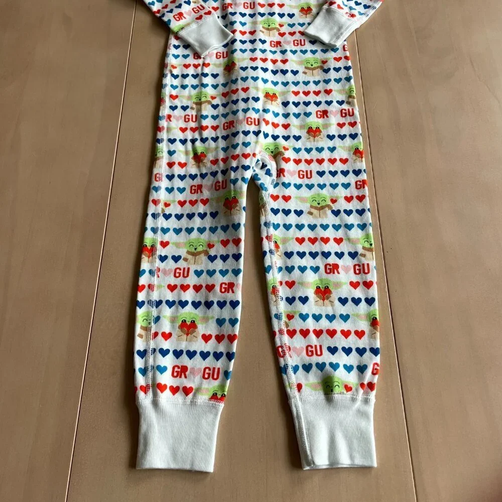 NEW Hanna Andersson X Star Wars Organic Cotton Sleeper, Grogu Love - Size‎ 3T
